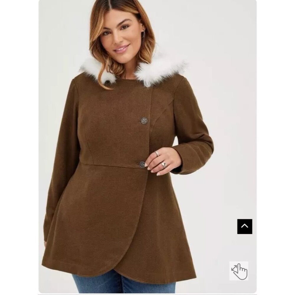 Torrid Outlander Coat Size 0